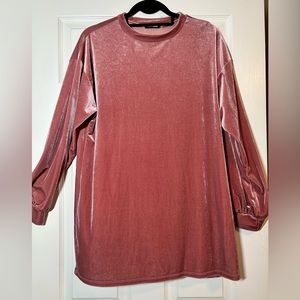 Pink fashion nova medium dress